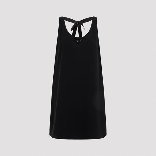 Prada Acetate Midi Dress - Prada - Modalova