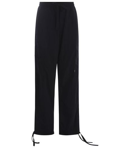 Straight-leg Drawstring Ankles Ripstop Cargo Trousers - MSGM - Modalova