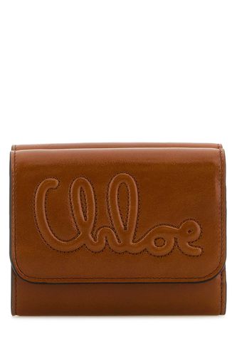 Chloé Caramel Leather Wallet - Chloé - Modalova