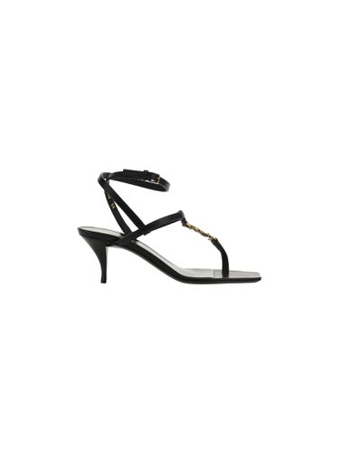 Cassandra Heeled Sandals - Saint Laurent - Modalova