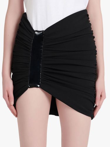 Balmain Asymmetric Black Miniskirt - Balmain - Modalova