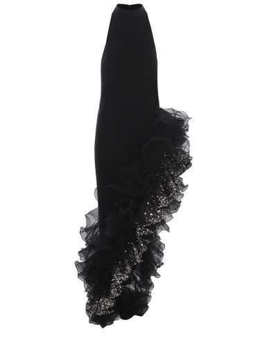 Long Dress Rotate Made With Ruffles And Sequins - Rotate by Birger Christensen - Modalova