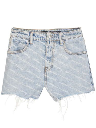 Bite High-waisted Denim Shorts - Alexander Wang - Modalova