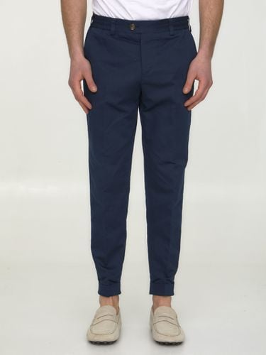 PT Torino Cotton And Linen Trousers - PT Torino - Modalova