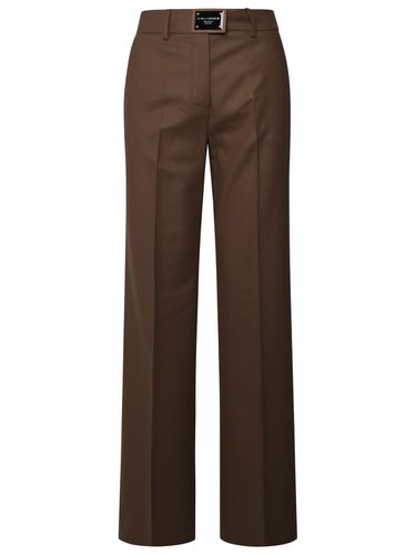 Dolce & Gabbana Camel Wool Pants - Dolce & Gabbana - Modalova