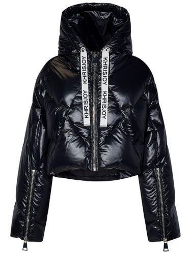 Khris Crop Shiny Down Jacket - Khrisjoy - Modalova