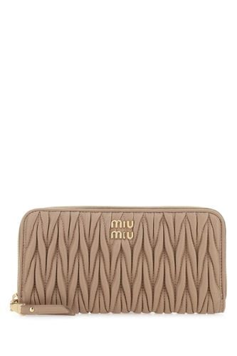 Miu Miu Nappa Leather Wallet - Miu Miu - Modalova