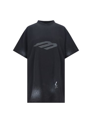 Balenciaga Logo T-shirt - Balenciaga - Modalova