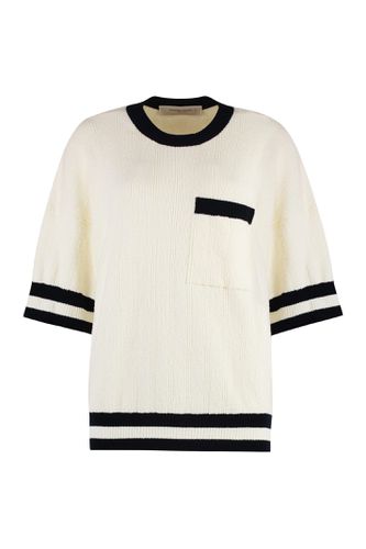 Lou Short Sleeve Sweater - Golden Goose - Modalova