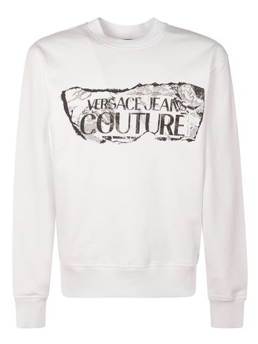 Couture Logo Ribbed Sweatshirt - Versace Jeans Couture - Modalova