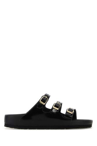 Black Leather Florida Slippers - Birkenstock - Modalova