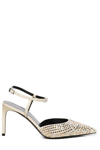 Embellished Kitten Strap Pump - Celine - Modalova