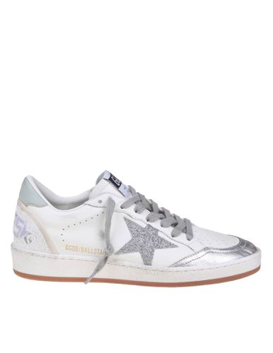 Ballstar In And Leather - Golden Goose - Modalova