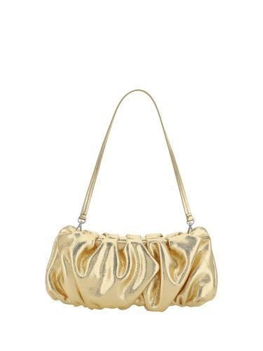 Bean Ruched Metallic Shoulder Bag - STAUD - Modalova