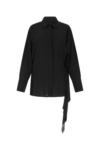 Givenchy Black Crepe Oversize Shirt - Givenchy - Modalova