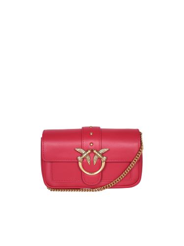 Pinko Love One Pocket Red Bag - Pinko - Modalova