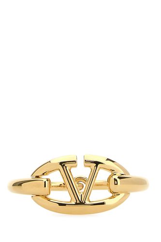 Gold Metal Vlogo Bracelet - Valentino Garavani - Modalova