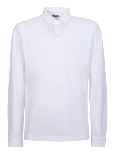 Long Sleeved Polo Shirt - Zanone - Modalova