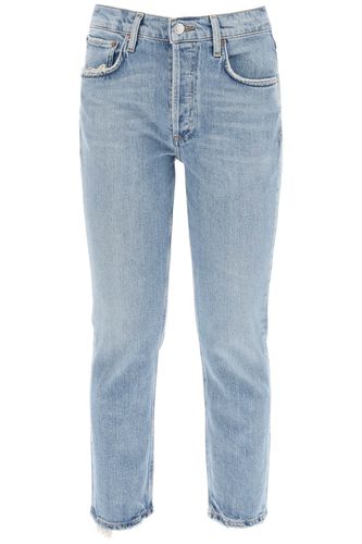 High-waisted Straight Cropped Jeans In The - AGOLDE - Modalova