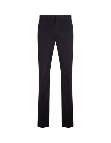 Stretch Cotton Slim Fit Trousers - Zegna - Modalova