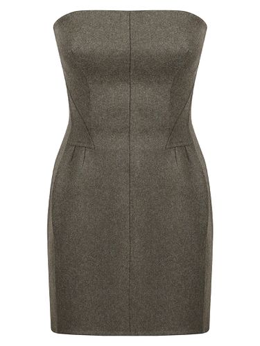 Back Zip Sleeveless Dress - Ermanno Scervino - Modalova