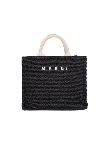 Marni Logo Small Tote Bag - Marni - Modalova