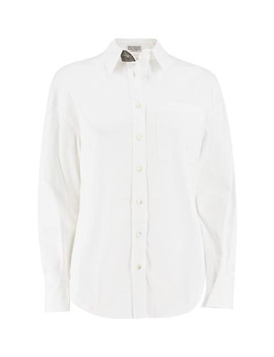 Long-sleeved Buttoned Shirt - Brunello Cucinelli - Modalova