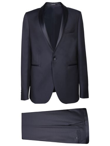 Tagliatore 3-piece Blue Tuxedo - Tagliatore - Modalova