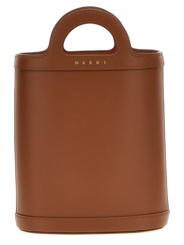 Tropicalia Nano Bucket Bag In Leather - Marni - Modalova