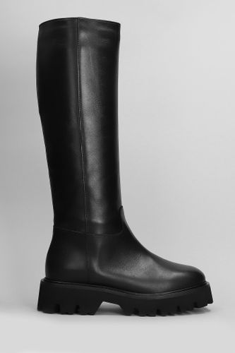 Low Heels Boots In Leather - Fabio Rusconi - Modalova