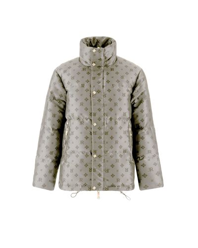 Down Jacket With Allover Pattern - John Richmond - Modalova