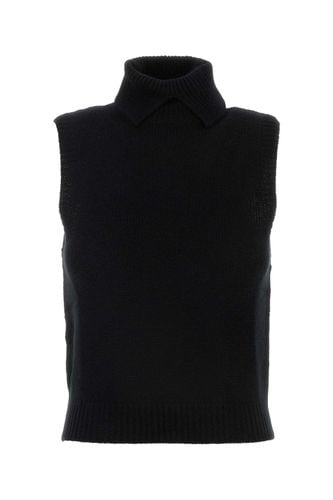 Prada Black Cashmere Vest - Prada - Modalova