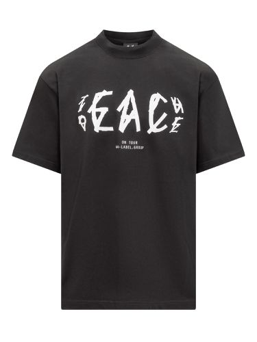 T-shirt With Peace Print - 44 Label Group - Modalova