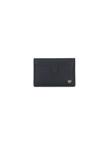 Tom Ford Logo Card Holder - Tom Ford - Modalova