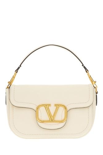 Leather Alltime Handbag - Valentino Garavani - Modalova