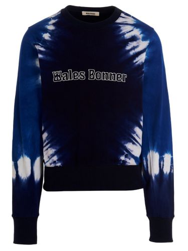 Logo Embroidery Tie Dye Sweatshirt - Wales Bonner - Modalova