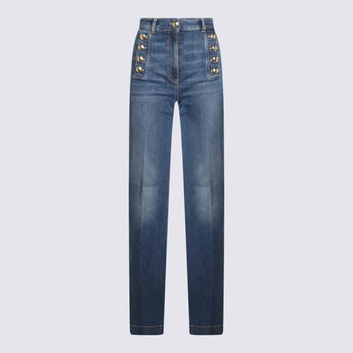 Cotton Denim Jeans - Elisabetta Franchi - Modalova