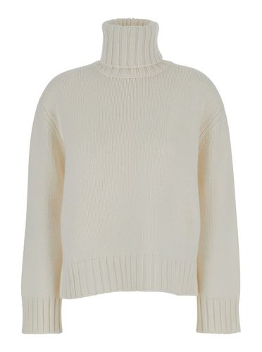 High Neck Sweater In Silk And Wool Woman - Fabiana Filippi - Modalova