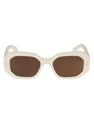 Logo Sided Geometric Lens Sunglasses - Celine - Modalova