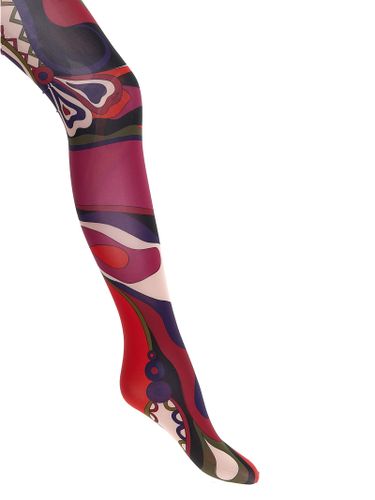 Pucci Patterned Printed Tights - Pucci - Modalova