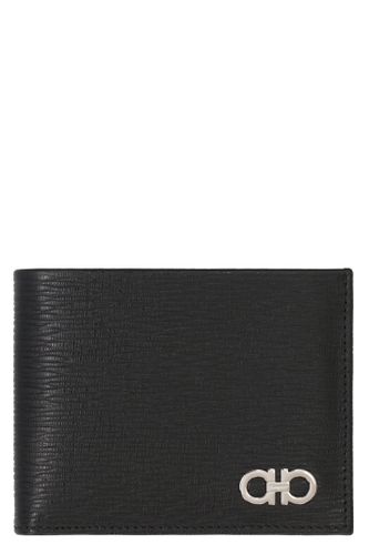 Ferragamo Gancini Leather Wallet - Ferragamo - Modalova