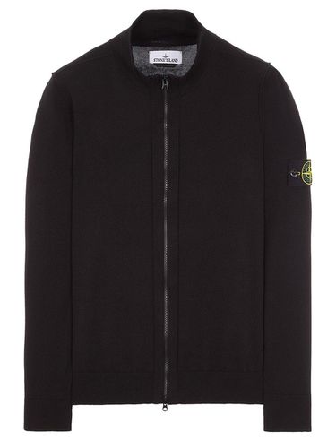 Logo Patch Zipped Jumper - Stone Island - Modalova