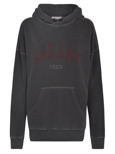 Marant Étoile Logo Printed Hoodie - Marant Étoile - Modalova