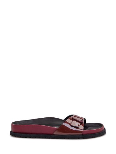 Burgundy Leather Eternal Sunshine Madrid Avantgarde Slippers - Birkenstock - Modalova