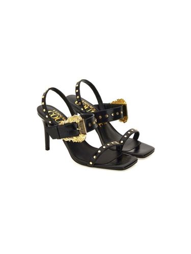 Open Sandals With Gold Buckle - Versace Jeans Couture - Modalova