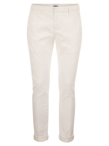 Gaubert - Slim-fit Gabardine Trousers - Dondup - Modalova