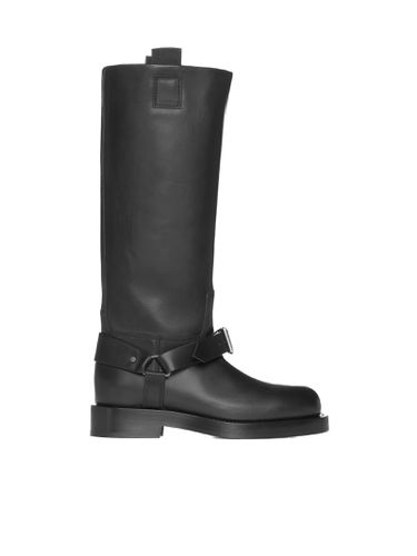 Burberry Saddle High Boots - Burberry - Modalova