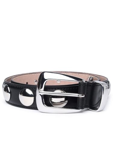 Khaite Black Leather Belt - Khaite - Modalova