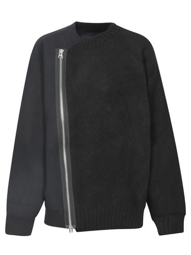 Sacai Logo Zip Sweater - Sacai - Modalova