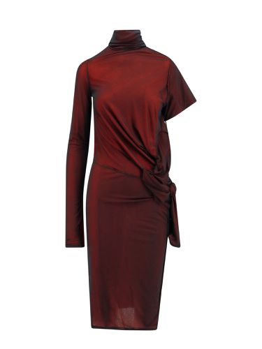 Viscose Dress With Asymmetric Sleeves - Maison Margiela - Modalova